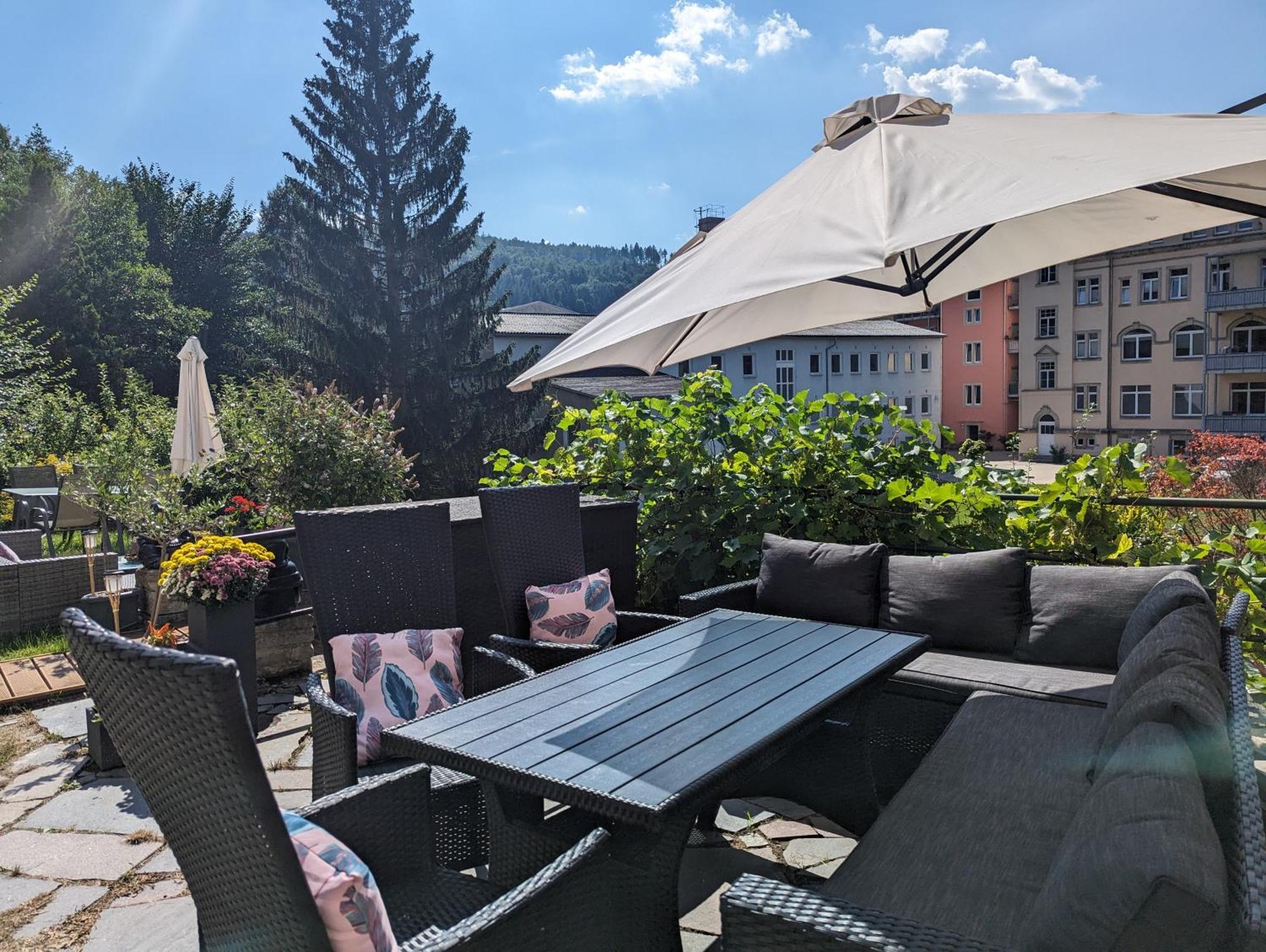 Hw4B - Urlaubsmagie - Zentral Mit Gemeinschaftsgarten, -Pool, -Sauna & Whirlpool Sebnitz Extérieur photo