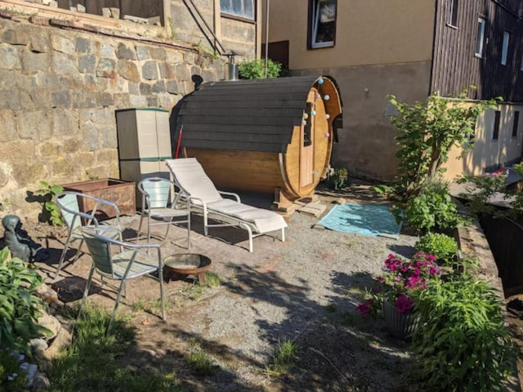 Hw4B - Urlaubsmagie - Zentral Mit Gemeinschaftsgarten, -Pool, -Sauna & Whirlpool Sebnitz Extérieur photo