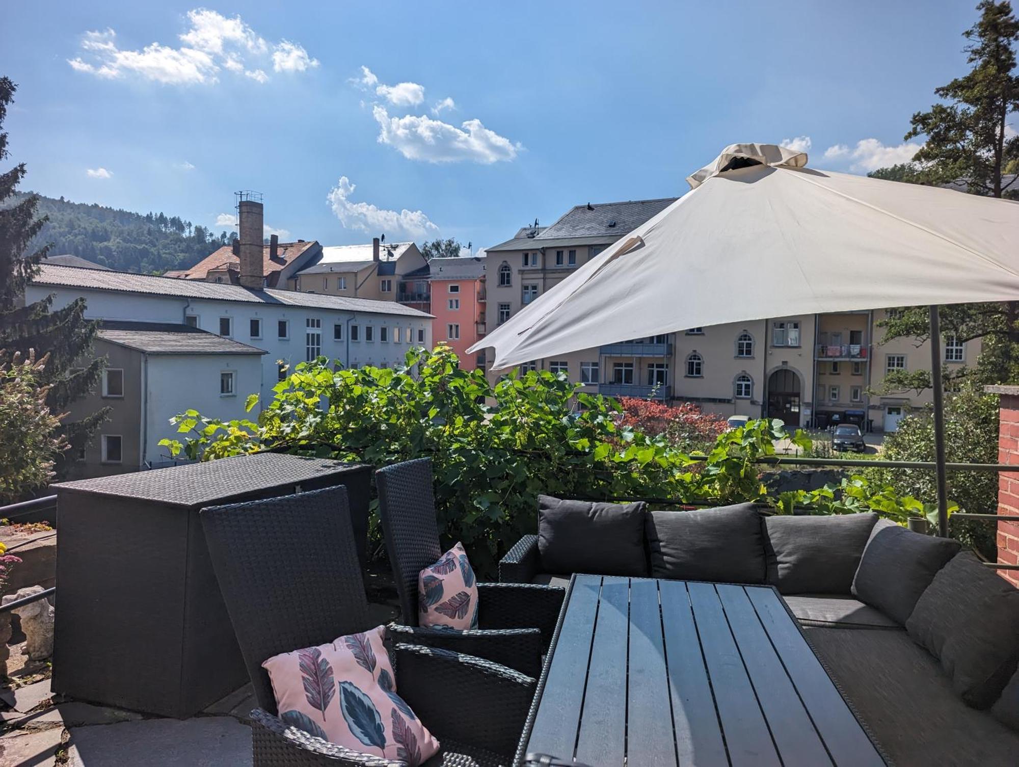 Hw4B - Urlaubsmagie - Zentral Mit Gemeinschaftsgarten, -Pool, -Sauna & Whirlpool Sebnitz Extérieur photo